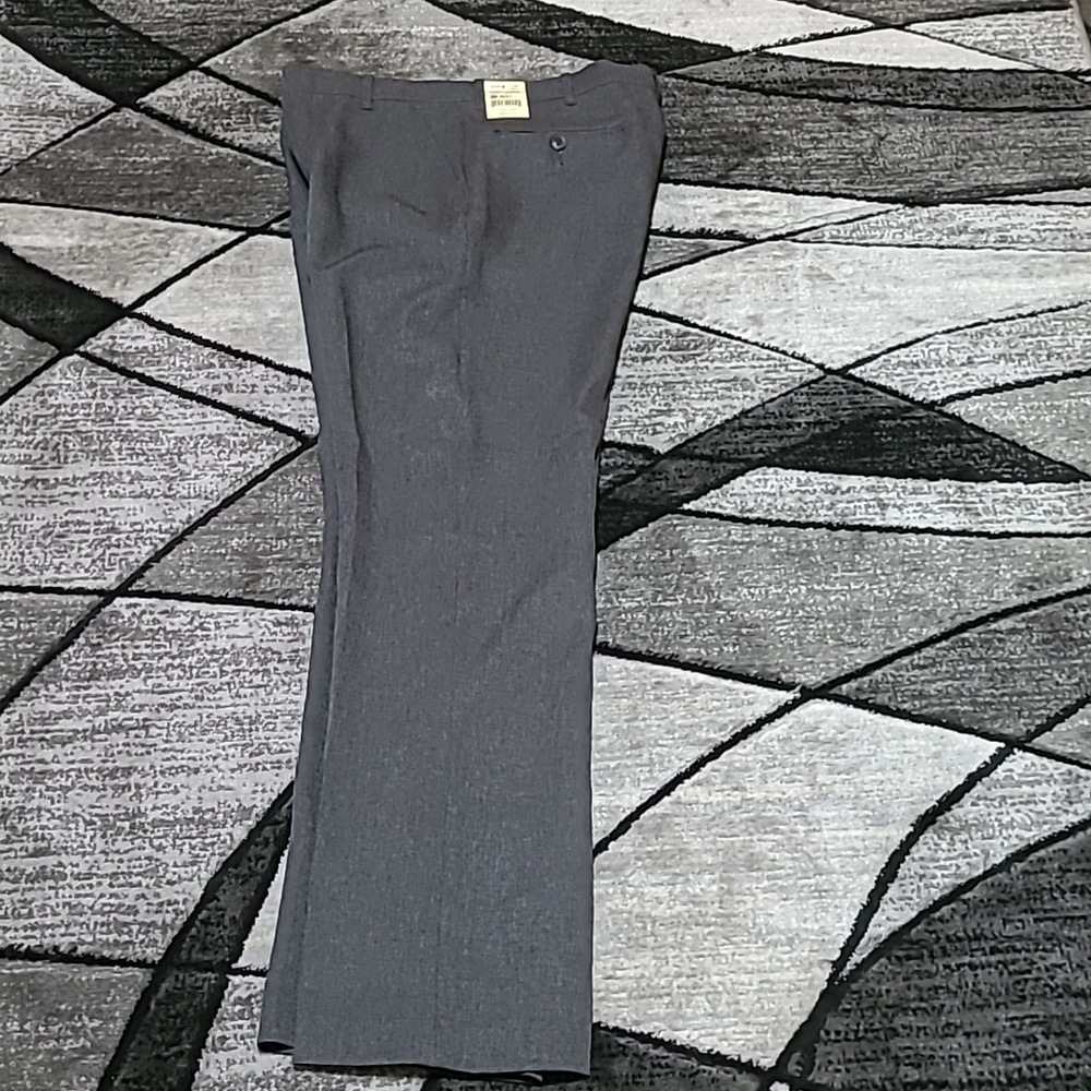 VINTAGE DARK HEATHER CHARCOAL 88 SUIT PANTS